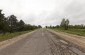 The Ocnița-Otaci road along which columns of Jews were escorted by German and Romanian troops during the occupation. Many sick and elderly Jews were most likely killed and buried along this road. © Victoria Bahr - Yahad-In Unum