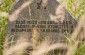 Monument in front of the mass grave. An inscription in Latvian says: "In this forest, in July 1941, Nazis and their collaborators murdered the Jews of Kandava.  ©Jordi Lagoutte/Yahad – In Unum