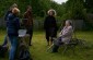 The Yahad team interviewing Alvīna at her home in Sabile.    ©Jordi Lagoutte/Yahad – In Unum