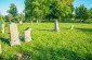 The old Jewish cemetery in Kvėdarna. It was built in the mid-19th century and remained in use until the beginning of World War II.     ©Omar Gonzalez/Yahad – In Unum