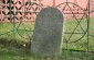 Surviving tombstones at the Jewish cemetery in Antopol. ©Jordi Lagoutte/Yahad – In Unum