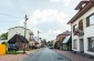 A view of one of the streets of Radoszyce included in the ghetto during the German occupation. Many pre-war Jewish houses have survived to this day. ©Pawel Szupiluk/Yahad - In Unum