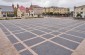 Kupiškis’ main square. Before the war, it was a market square, where many Jewish merchants used to work. ©Jordi Lagoutte/Yahad - In Unum