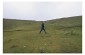 A witness measuring the size of the mass grave © Guillaume Ribot - Yahad-In Unum