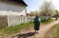 Maria B., born in 1931, points out the place where five Jewish men were shot publically in front of all the villagers, whom forced to watch the execution. ©Victoria Bahr/Yahad-In Unum