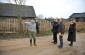 Sergey G., born in 1933, showing to Yahad’s team the place where the villagers were gathered by the SS soldiers ©Nicolas Tkatchouk/Yahad-In Unum