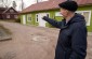 Henrikas J., born in 1926, pointing out at the place where the Gordon brothers were killed. The pit was dug not far from the prison. ©Jordi Lagoutte/Yahad - In Unum