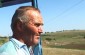 Mykola D., born in 1954: "Jews were shot here at the edge of the well at the bottom of this ravine, as well as within the ravine, where a trench had been dug. My father said that the slopes of the ravine were covered with the bodies of Jews."  ©Eric Pelle