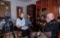 The Yahad team during an interview with a witness in his home. ©Les Kasyanov/Yahad - In Unum