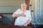 Zofia L., born in 1934: "I saw the shooting of the Jews near Targowica square. I was shocked and I ran home. While passing, I saw a Pole, Lukasiewicz, who must have been mistaken for a Jew and killed on his doorstep." ©Les Kasyanov/Yahad - In Unum