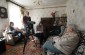 The Yahad team during the interview with Rashele K., a Jewish survivor born in 1935. ©Marija Sbrina/Yahad - In Unum