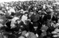 Jews of Siedlce gathered in the square in front of the synagogue during the liquidation of the ghetto. 17,000 Jews were deported to Treblinka after being forced to sit in the square for 30 hours. ©Photo archive, taken from Yad Vashem Photo Archives 73GO5