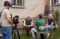 The Yahad team during an interview. ©Jordi Lagoutte/Yahad - In Unum