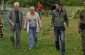 The Yahad team members with a witness at the execution site. ©Nicolas Tkatchouk/Yahad – In Unum