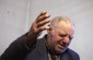 Fedir K., born in 1932: "Columns of hundreds of Jews were brought here by the Romanians. They would spend the night in the stable and set off again the next morning. After every column passed, bodies were left behind in the stable." ©Markel Redondo/YIU