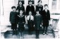 On the front steps of the Alperovich family (Shlomo & Rivka) home. The children are dressed in school holiday dresses. ©Taken from http://kehilalinks.jewishgen.org/Myadel