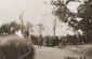 German guards oversee the assembly of Jews in Kamianets-Podolsk prior to their transportation to a site outside of the city for execution. © United States Holocaust Memorial Museum, courtesy of Ivan Sved