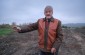 Vasyl Ya., born in 1926, at the execution site n°2. Before the occupation it  was a sand quarry. ©Les Kasyanov/Yahad-In Unum